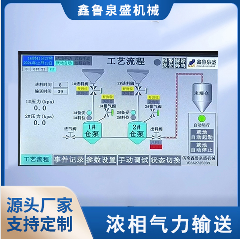 浓相气力输送系统